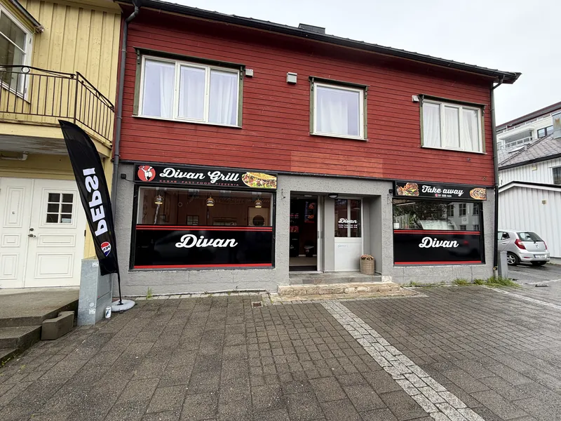 Fasaden til Divan Grill i Kongens gate